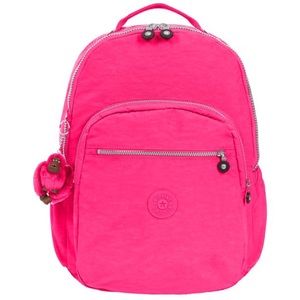 Kipling large laptop backpack hot pink VGUC